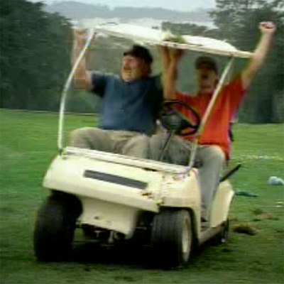 PASSIE4GOLF - GOLF IN BEELD - BLOOPERS - GOLF CAR COMMERCIAL