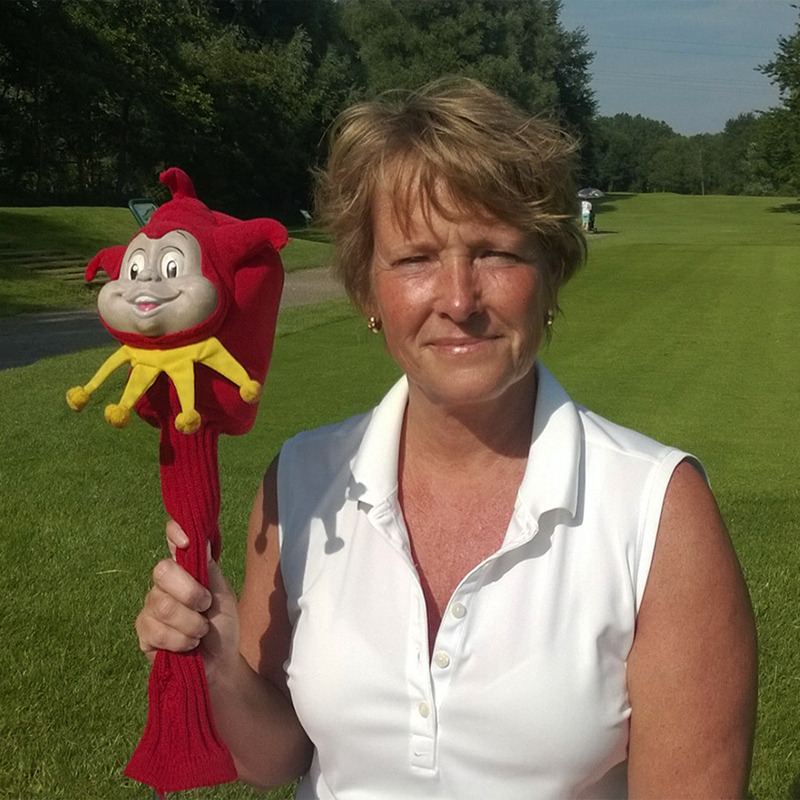 Passie4Golf - Me and my head cover -  Irma Moulin