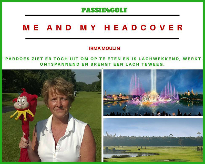 passie4golf - me and my head cover - pardoes